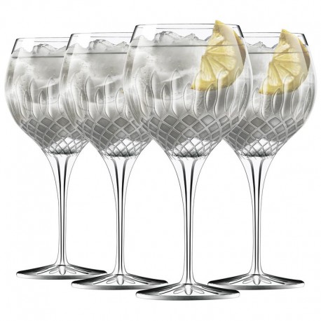 Luigi Bormioli Diamante Gin Glass 4pk