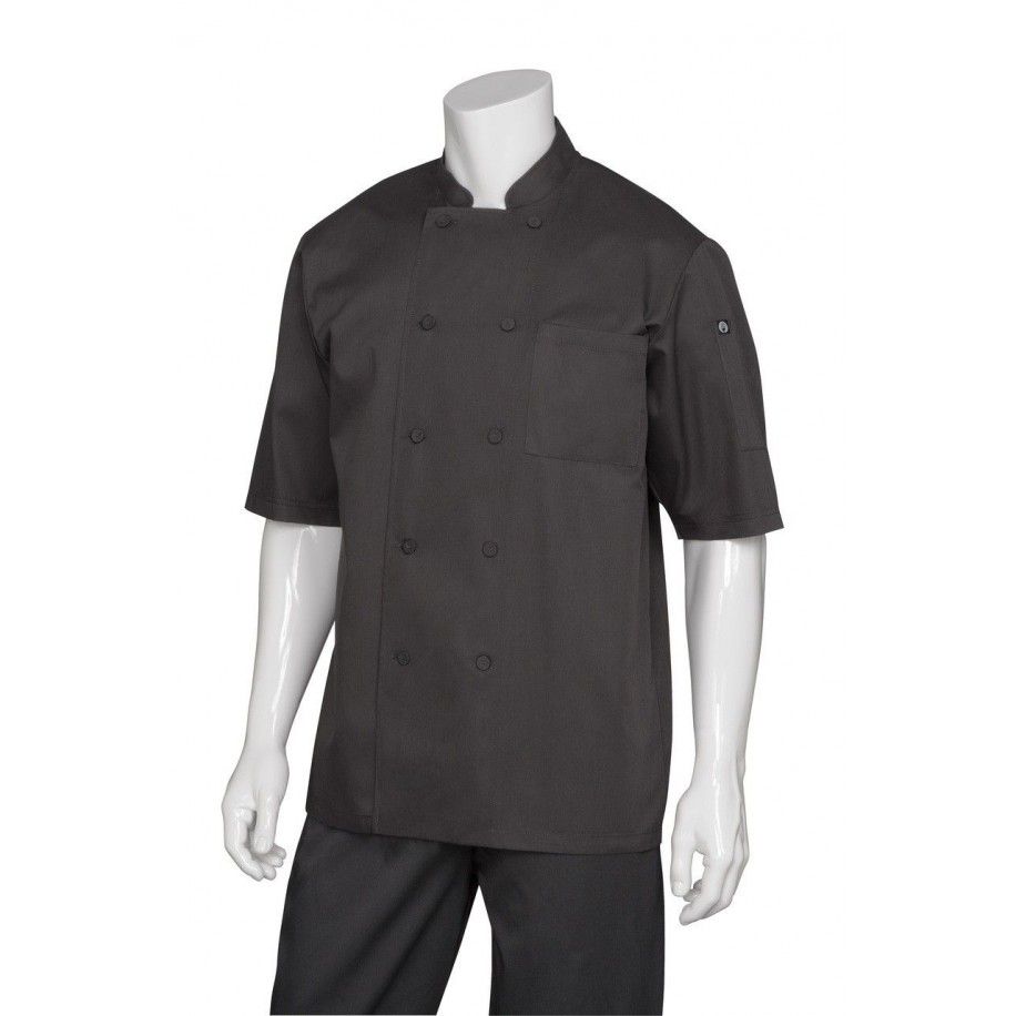 Chef Works Montreal Jacket Black - JLCV - XS-3XL Chef