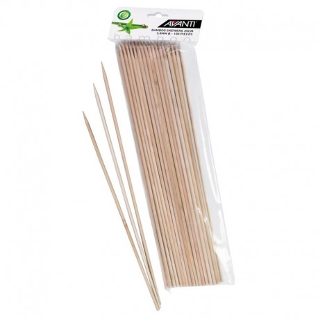 Avanti Bamboo Skewers 35cm - 100 piece pack