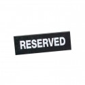 Chef Inox Reserve Double-Sided Sign Black