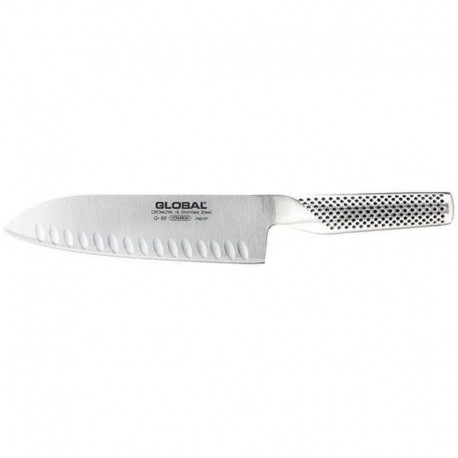 Global G-48 Santoku Fluted 18cm Global,Cooks Plus