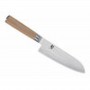 Shun Classic White Santoku Knife 18cm