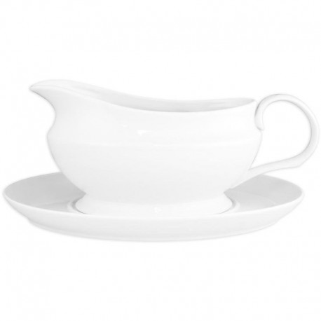 Wilkie Brothers Cuisine Gravy Boat with Saucer - 550ml