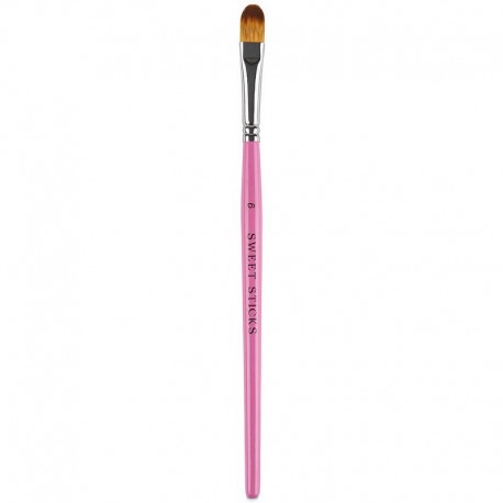 Sweet Sticks Filbert Food Grade Paint Brush no 6