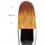 Sweet Sticks Filbert Food Grade Paint Brush no 6