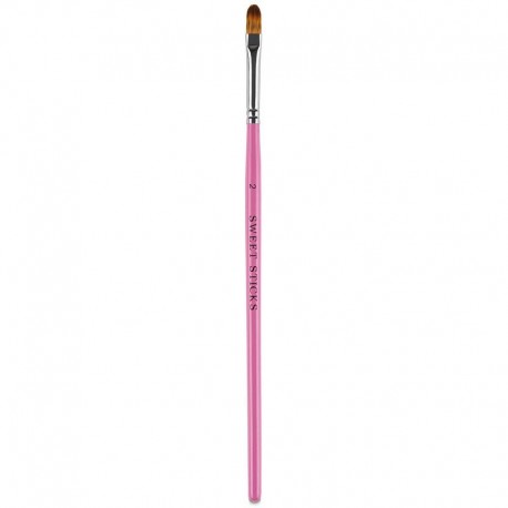 Sweet Sticks Filbert Food Grade Paint Brush no 2