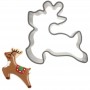 Cake craft Reindeer Cookie Cutter - Small