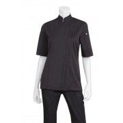 Chef Works Springfield Womens Black Jacket BCWSZ006-BL Chef