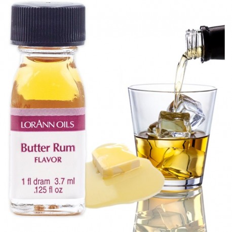 Lorann Butter Rum Flavor 3.7ml