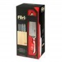 Furi Pro Wood Knife Block Set 5pc