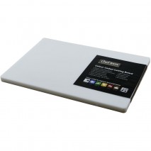 Chef Inox White Cutting Board 250x400x12mm Chef Inox,Cooks Plus