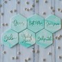 "Bridesmaid" Emboss 3D Printed Cookie Stamp