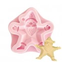 Cake Craft Santa Silicone Mould