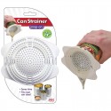 Jokari Can Strainer Snap-on - White