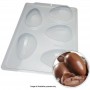 BWB Smooth Egg Mould 100g 3pc