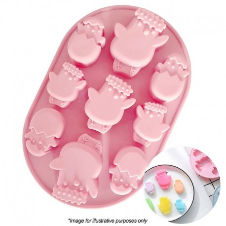 Cake Craft Easter Chick Silicone Mould