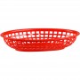 Trenton Bread Basket Oval - Red - 240x150x50mm