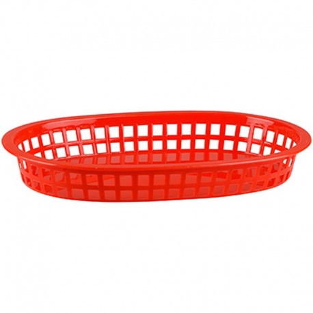 Trenton Bread Basket - Red - 270x180x40mm