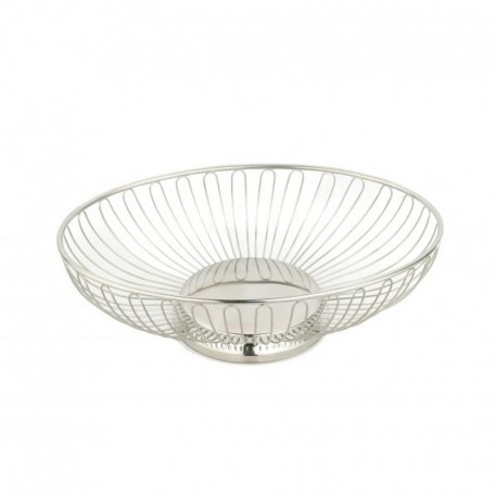 Chef Inox Wire Oval Basket - 200x145x65mm