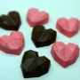 BWB Small Geo Hearts Mould - 3 piece set