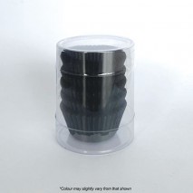 Cake Craft Baking Cups - 390 - Black - 100 piece pack