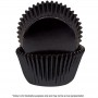 Cake Craft Foil Baking Cups - 390 - Black - 72 piece pack