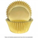 Cake Craft 700 Foil Baking Cups - Gold - Pack of 72