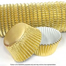 Cake Craft 700 Gold Foil Baking Cups - Pack of 500