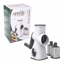 Appetito 3 Blade Drum Rotary Grater
