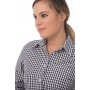 Chef Works Gingham Dress Shirt Womens