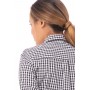 Chef Works Gingham Dress Shirt Womens