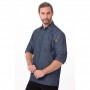 Chef Works Detroit Long Sleeve Denim Shirt