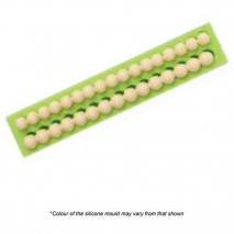 Cake Craft Beads Silicone Mould - 2 rows