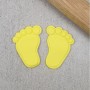 CCC Baby Foot Cutter & Debosser Set Custom Cookie Cutters,Cooks