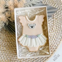 CCC Onsie with Tutu Cutter/Stamp set Custom Cookie