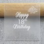 CCC Happy 18th Birthday Debosser Custom Cookie Cutters,Cooks