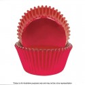 Cake Craft 700 Red Foil Baking Cups - Pack of 72