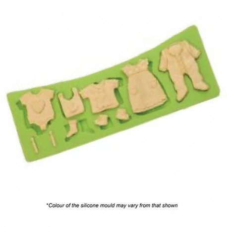 Mould Craft Baby Clothes Silicone Mould Cake Craft,Cooks Plus