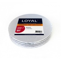 Loyal Cake Board Silver Round 15cm / 6"
