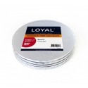 Loyal Masonite Cake Board Silver Round 15cm / 6inch