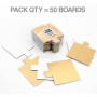 Loyal Slip/Des Boards 80mm Gold SQ 50pk