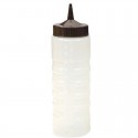 CaterRax Sauce Bottles - 750ml Brown