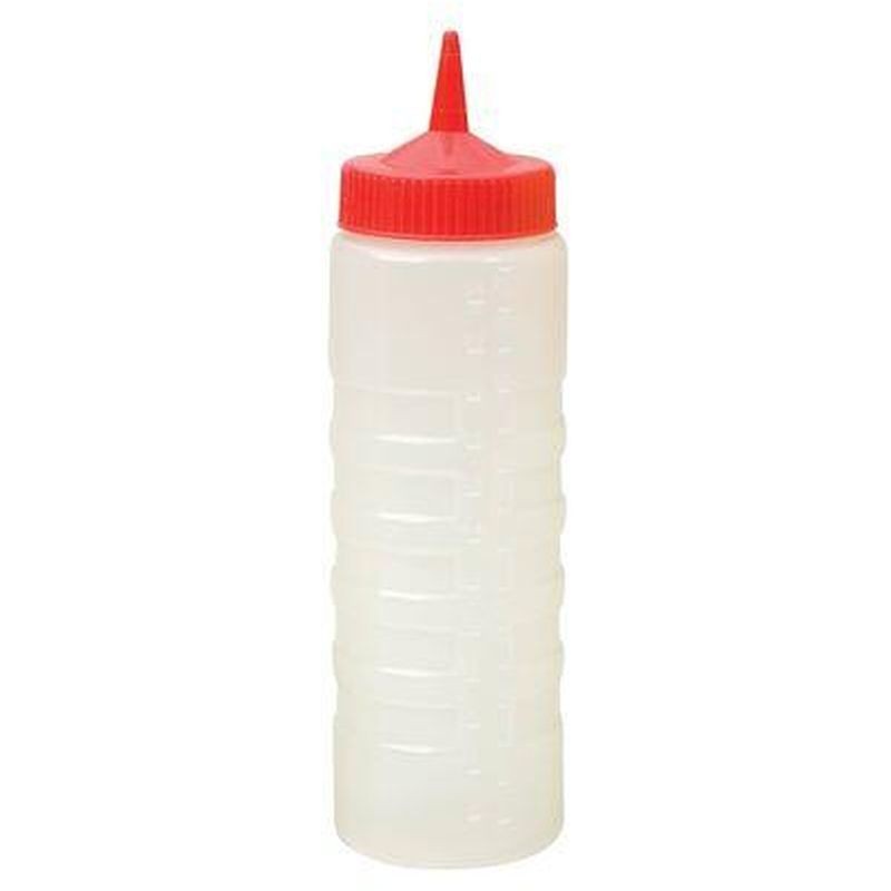 CR SAUCE BOTTLE-RED, 750ml