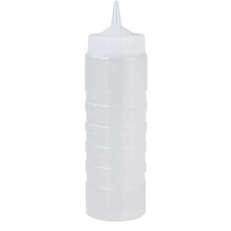 CR SAUCE BOTTLE-CLEAR, 750ml