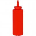 Chef Inox Squeeze Bottle 340ml Red