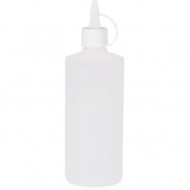 CI Squeeze Bottle/Lid CLR 500ml