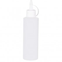 CI Squeeze Bottle/Lid CLR 250ml