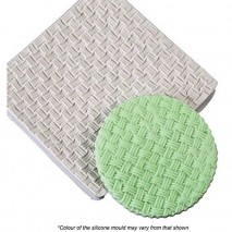 Mould Craft Basket Weave Silicone Mould Cake Craft,Cooks Plus