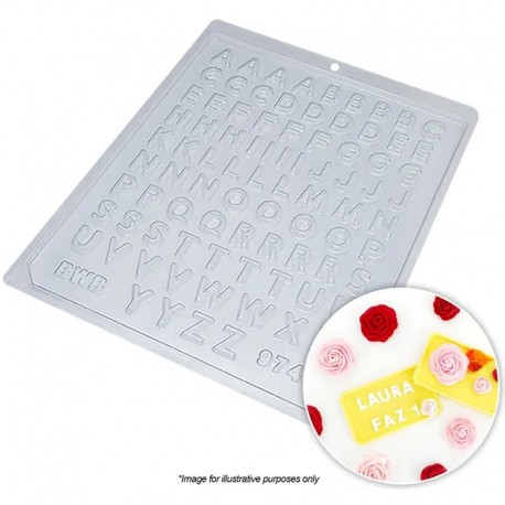 BWB Mould Mini Alphabet 1 pc BWB,Cooks Plus