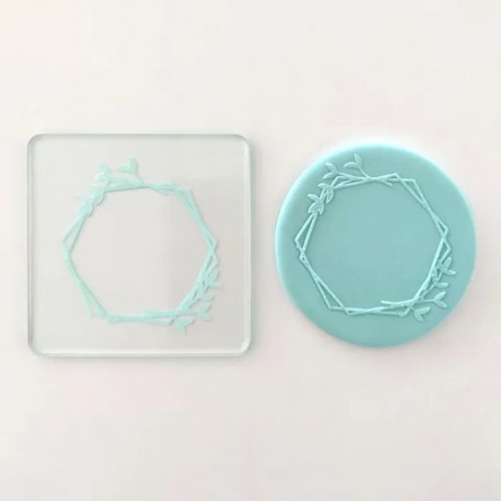 Create a Cutter Hexagon Frame Cake Craft,Cooks Plus